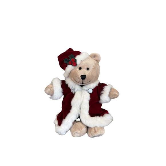 Starbucks Bearista Bear Collection with Christmas Santa Coat/Hat 2004 36th Ed. - Picture 1 of 8